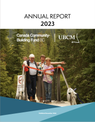 Cover of the 2023 CCBF in BC Annual Report